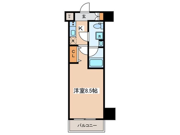 ラフィスタ中板橋Ⅱ(412)の物件間取画像